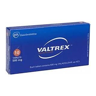VALTREX 500 MG TABLET 10P