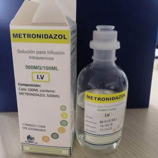 METRONIDAZOLE INF 500MG/100ML 1 P