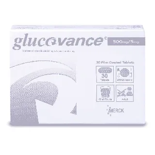 GLUCOVANCE 500/5 MG TABLET 30P