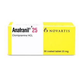 ANAFRANIL 25 MG TABLET 30P