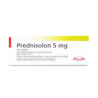 PREDNISOLON 5 MG TABLET 30P