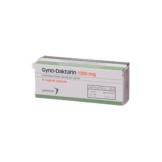 GYNO-DAKTARIN 1200 MG VAGINAL CAPSULE 1P