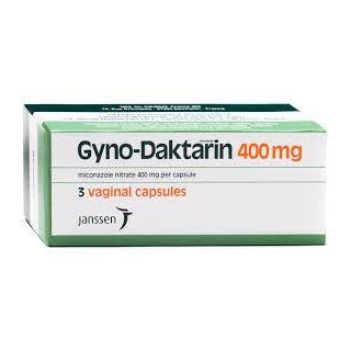 GYNO-DAKTARIN 400 MG VAGINAL CAPSULE 3P