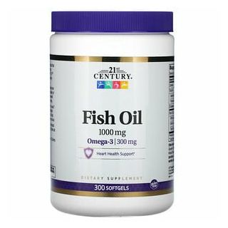CENTURY OMEGA 3 FISH OIL 1000 MG 60P