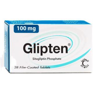 GLIPTEN 100 MG TABLET 28P