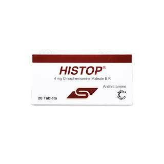 HISTOP 4 MG TABLET 20P