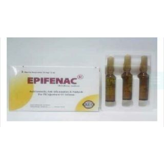 EPIFENAC 75 MG AMP 3P