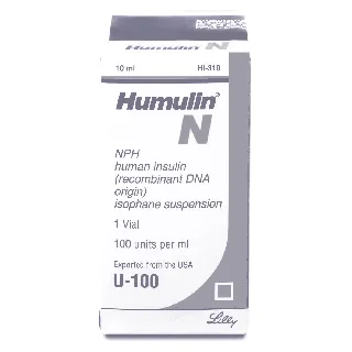 Humulin-N 100 Iu Vial 10 Ml Ref