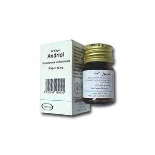 ANDRIOL 40 MG CAPSULE 60P