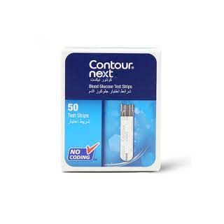 CONTOUR BLOOD GLUCOSE MONITOR STRIPS NEXT 50P