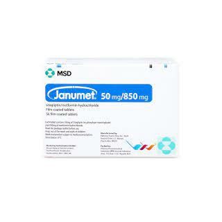 JANUMET 50/850MG TABLETS 56 P