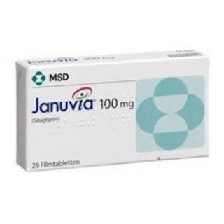 JANUVIA 100 MG TABLET 28P