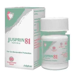 JUSPRIN 81 MG TABLET 40P