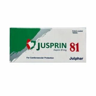 JUSPRIN 81 MG TABLET 40P