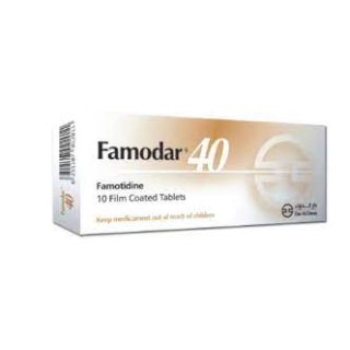 FAMODAR 40 MG TABLET 10P