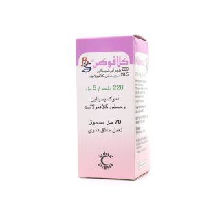 KLAVOX 228 MG SUSPENSION 70 ML