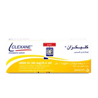 CLEXANE 4000/0.4 ML PRE-FILLED SYRINGE 2P