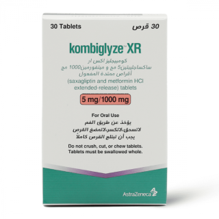 KOMBIGLYZE XR 5MG/1000MG TABLET 30P