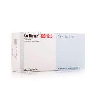 CO-DIOVAN 320/12.5 MG TABLET 28P