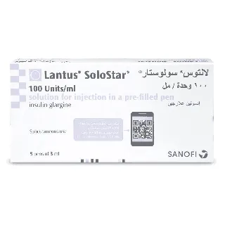 Lantus 100 Iu Solostar/Optiset 5P 3 Ml Ref