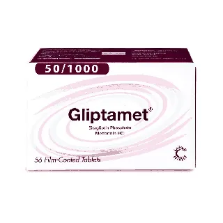 Gliptamet 50/1000Mg Tablet 56P 32 C