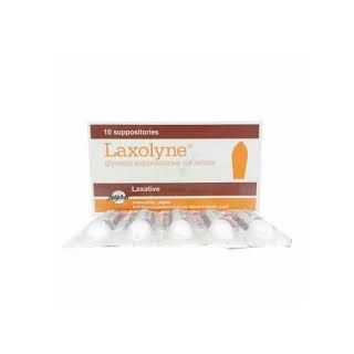 LAXOLYNE 1800 MG SUPPOSITORY ADULT 10P
