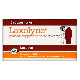 LAXOLYNE 900 MG SUPPOSITORY CHILDREN 10P