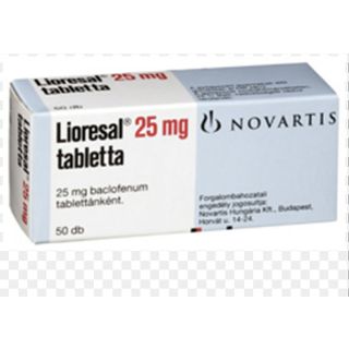 LIORESAL 25 MG TABLET 50P