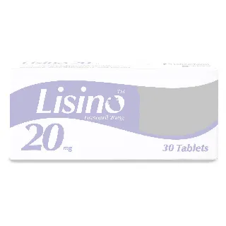 LISINO 20 MG TABLET 30P