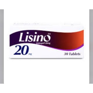 LISINO 20 MG TABLET 30P