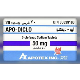 APO-DICLO 50 MG TABLET 20P