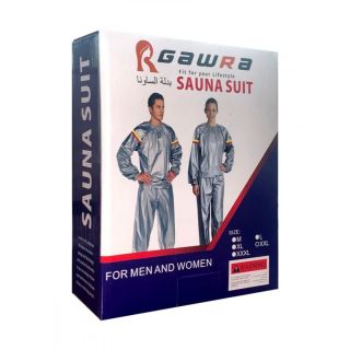 SAUNA SUIT WHITE LAND MEN AND WOMEN XL