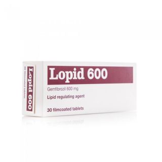 LOPID 600 MG TABLET 30P