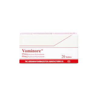 VOMINORE 25/50 MG TABLET 20P