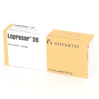 Lopresor 50 Mg Tablet 40P
