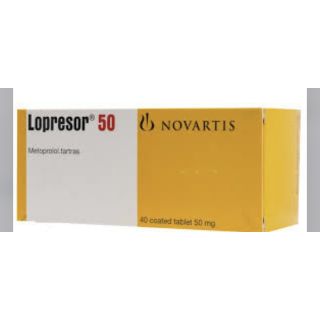 LOPRESOR 50 MG TABLET 40P