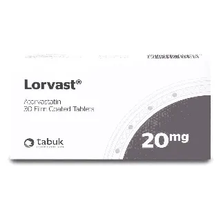 Lorvast 20 Mg Tablet 30P #W
