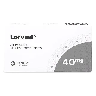 Lorvast 40 Mg Tablet 30P #W