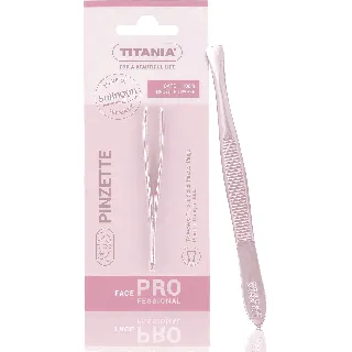 Titania Tweezers Gold Silver Straight A/1060