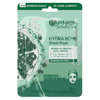 Garnier Hydra Bomb Eye Tissue Mask Pomegranate Extract Dehydrated Skin