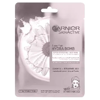Garnier Hydra Bomb Eye Tissue Mask Chamomile Extract Dry And Sensitive Skin