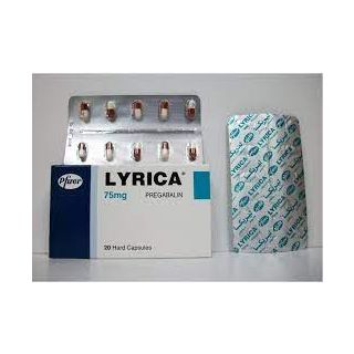 LYRICA 75 MG CAPSULE 14P