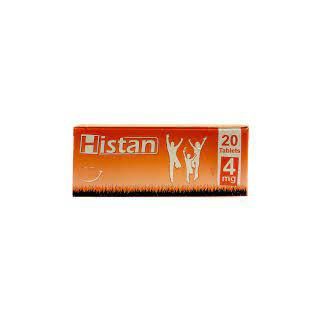 HISTAN 4 MG TABLET 20P