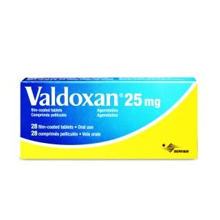 VALDOXAN 25 MG TABLET 28P