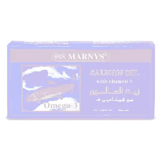 Marnys Salamon Oil Omega 3 500 Mgcapsule 60P