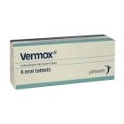 VERMOX 100 MG TABLET 6P