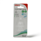 PIGEON SILICONE NIPPLE 2P L