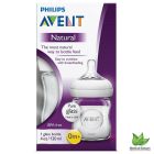 AVENT FEEDING BOTTLE NATURAL GLASS 120ML