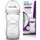AVENT FEEDING BOTTLE NATURAL GLASS 240ML