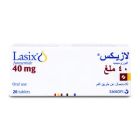 LASIX 40 MG TABLET 20P